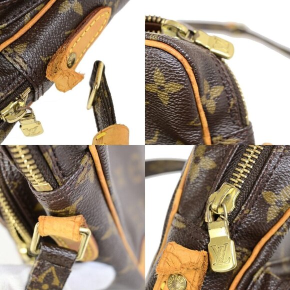 LOUIS VUITTON Amazon Crossbody Shoulder Bag Monogram Leather - Picture 10 of 14